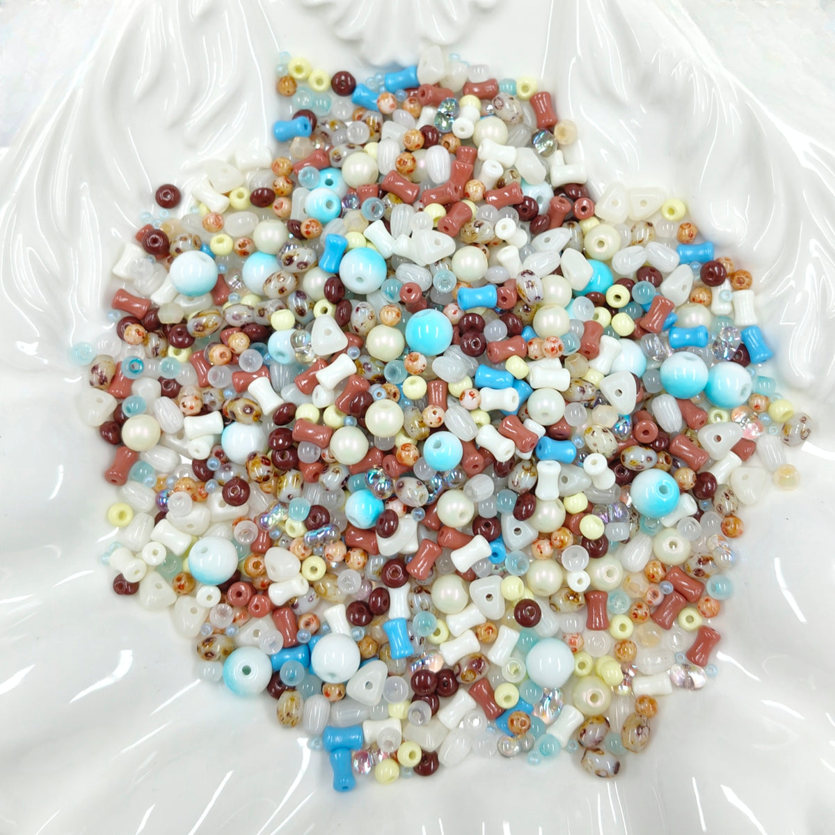✨【B5G1|NEW】Assorted Glass Seed Beads Collection| 150g Per Box | Buy 5 Get 1 Free DIY Craft Beads