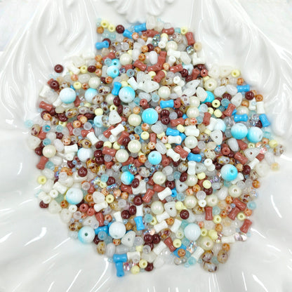 ✨【B5G1|NEW】Assorted Glass Seed Beads Collection| 150g Per Box | Buy 5 Get 1 Free DIY Craft Beads