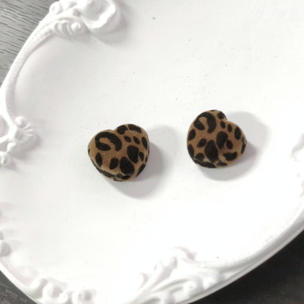 ✨【NEW】Wild Velvet｜Leopard‑Print Flocked Beads For DIY Jewelry Making