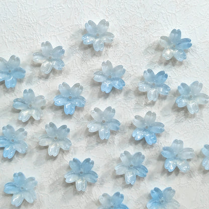 ✨【NEW】Opal Sakura | 20mm Gradient Cherry Blossom Glass Beads For DIY Jewelry