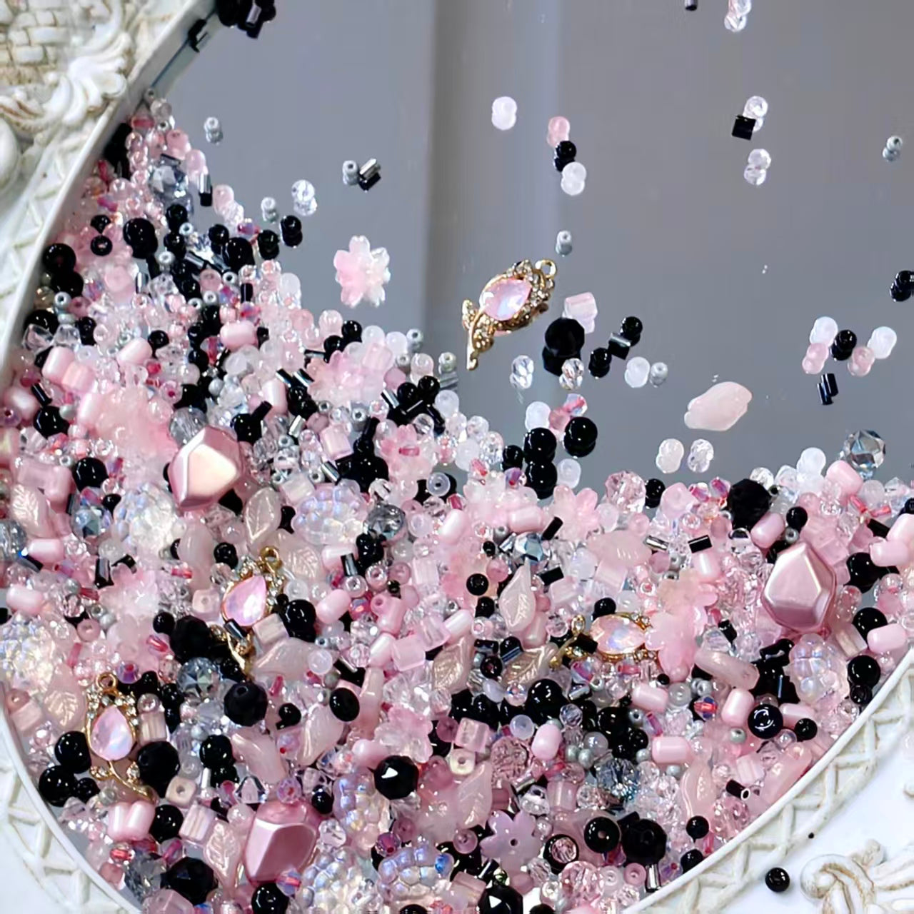 🩷【NEW】Seed Bead-Ballet Noir
