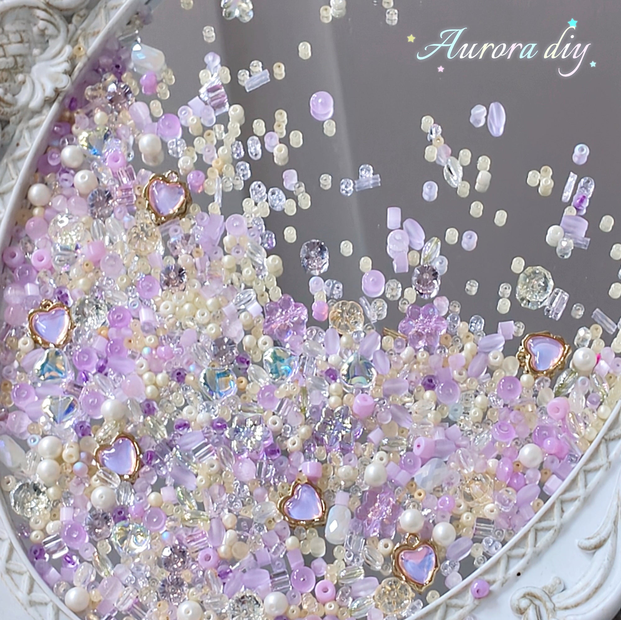 ✨【B5G1|NEW】Assorted Glass Seed Beads Collection| 150g Per Box | Buy 5 Get 1 Free DIY Craft Beads