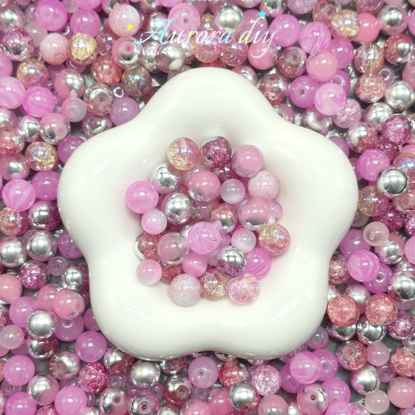 ✨【NEW】Glass-Pink Galaxy