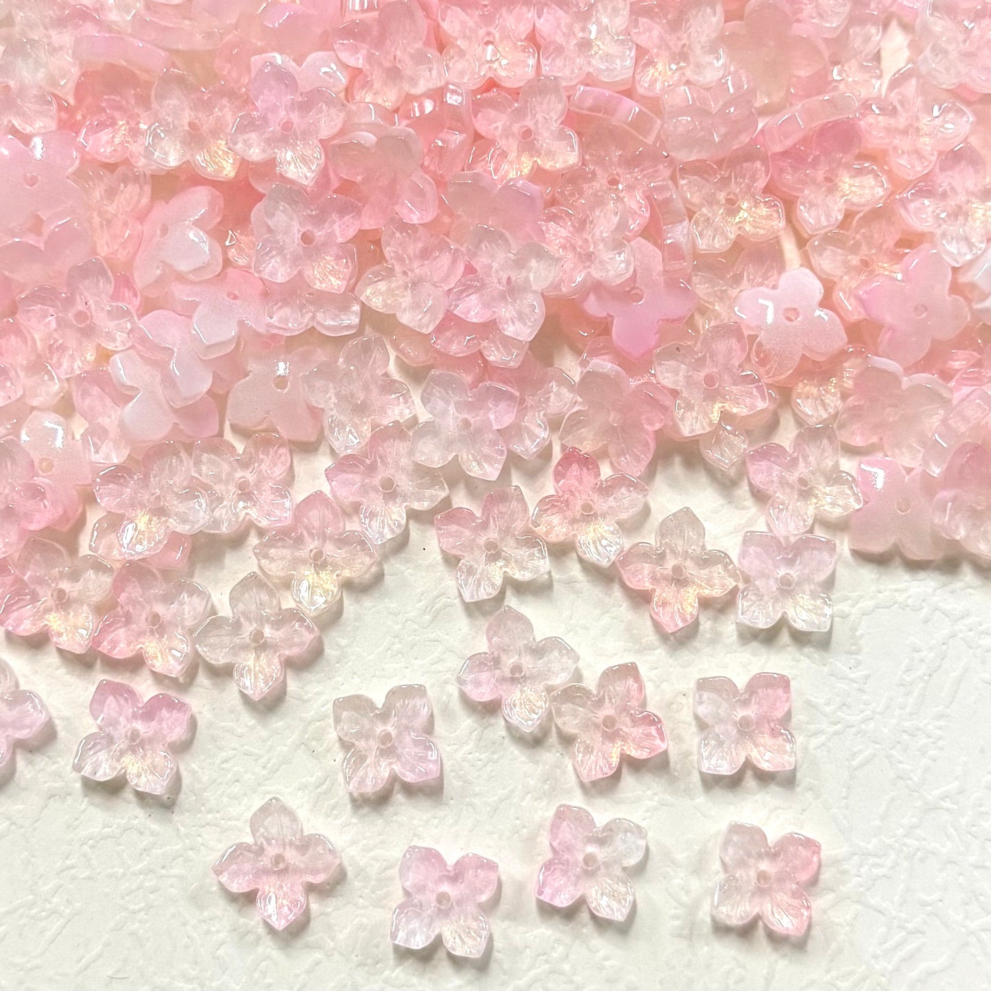 ✨【NEW】Four-Petal Flower | Glass Beads Mix for DIY Jewelry Making