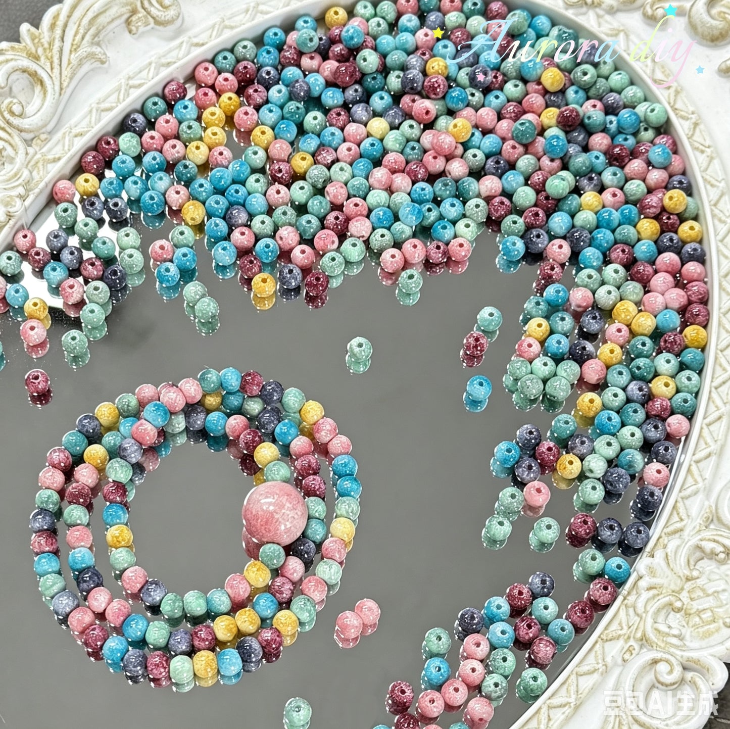 ✨【NEW】Mineral Wash Glass Bead MixⅡ | Ideal for Bohemian Creations