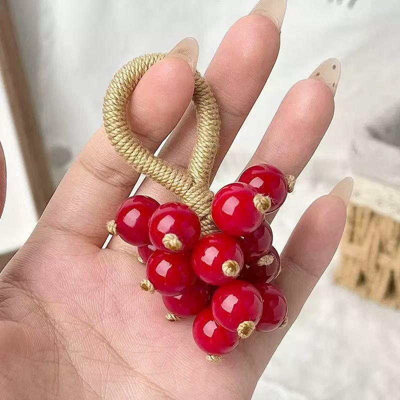 [NEW] H48-11.5mm Rich Red Round Bodhi|for Bracelet & Jewelry DIY making