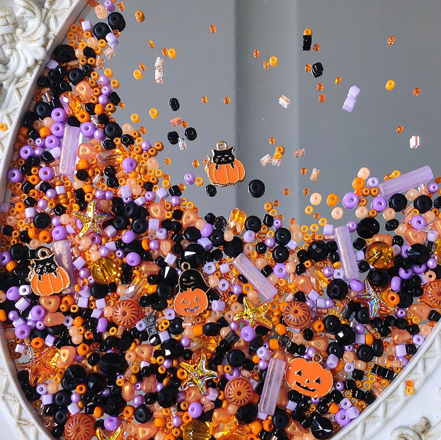 ✨【NEW】Seed Bead-Halloween Pumpkin