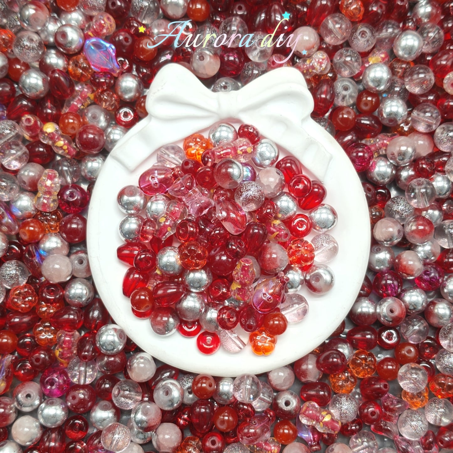 ✨【NEW】Glass-Crimson Shimmer