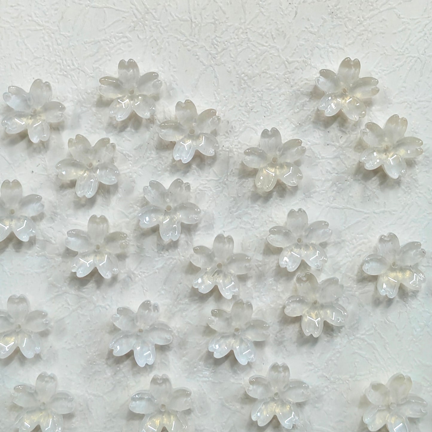 ✨【NEW】Opal Sakura | 20mm Gradient Cherry Blossom Glass Beads For DIY Jewelry