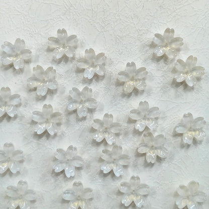 ✨【NEW】Opal Sakura | 20mm Gradient Cherry Blossom Glass Beads For DIY Jewelry