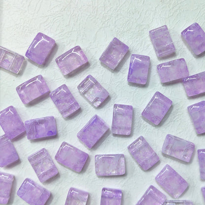 ✨【NEW】Ink Wash Slab | Double Hole Glass Beads for DIY Handmade Jewelry Crafts