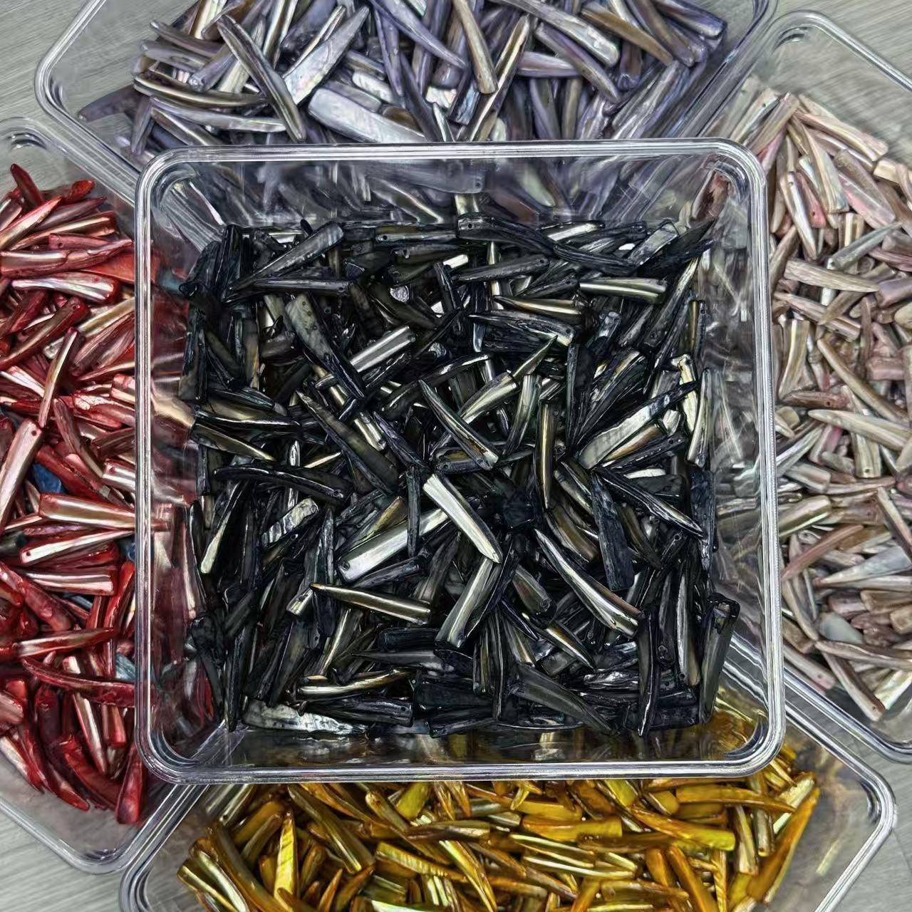 ✨【NEW】Iris Iridescent Mixed-Shape Mother-of-Pearl Shell Bulk DIY Craft Beads