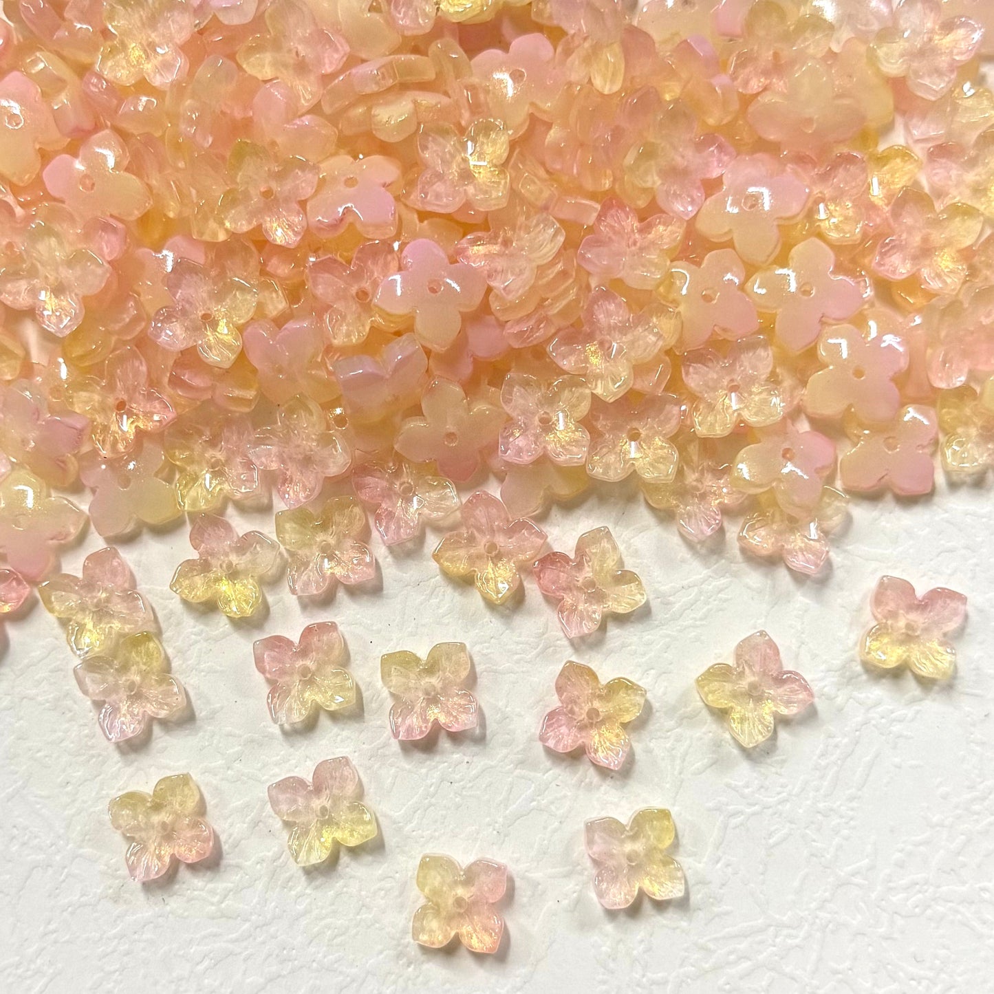 ✨【NEW】Four-Petal Flower | Glass Beads Mix for DIY Jewelry Making