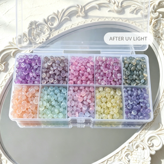 ✨【NEW】Color Changing Donut | UV Light Activated Glass Beads for DIY Crafts