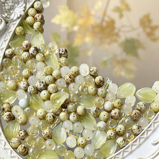 🍂【NEW】Willow Mist | Fall Themed Glass Beads DIY Bracelet Necklace Craft Supplies