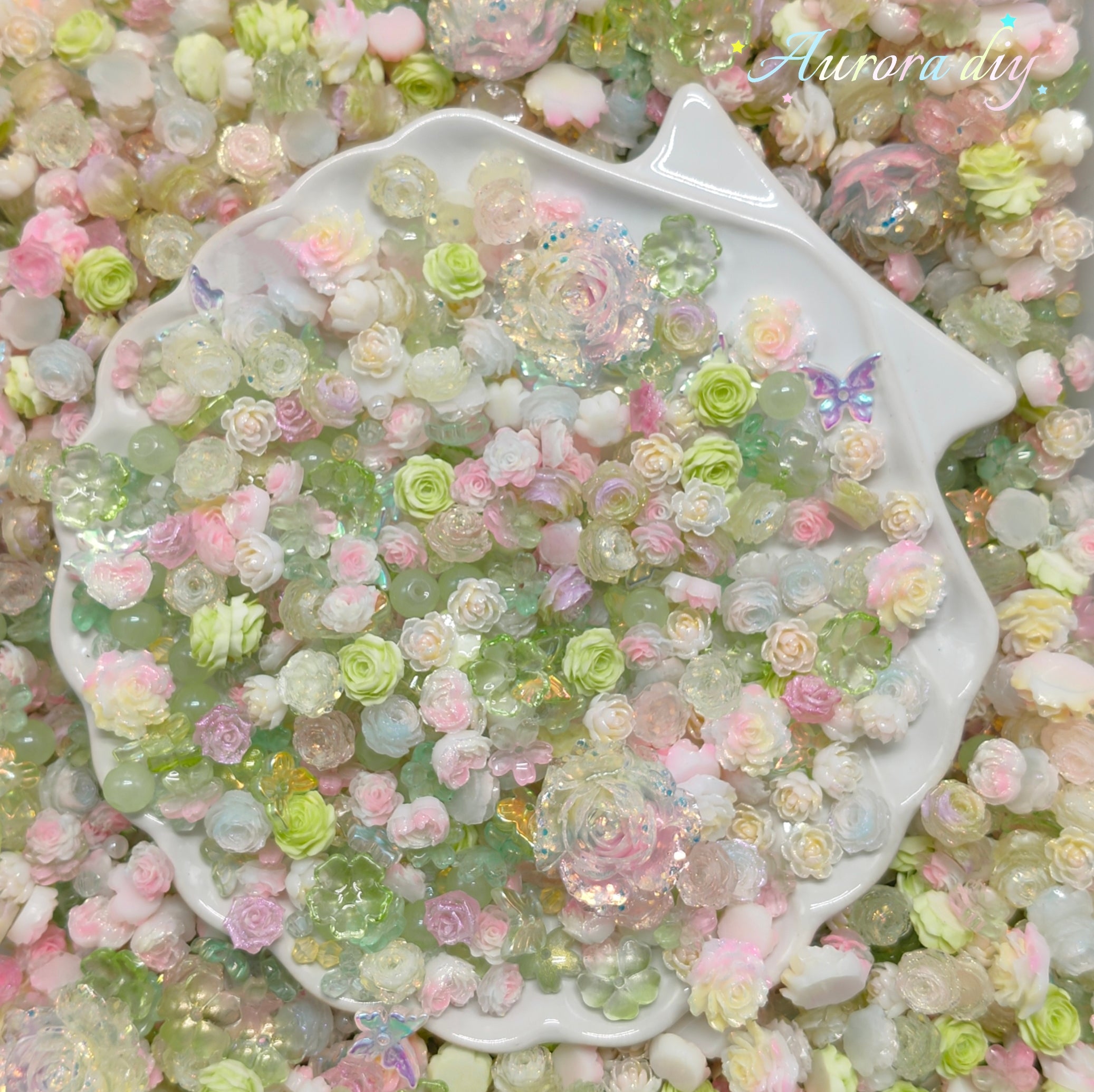 ✨【NEW|B1G1】Pastel Breeze Soft flowers Set