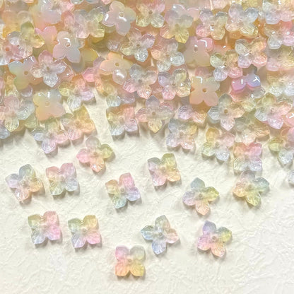 ✨【NEW】Four-Petal Flower | Glass Beads Mix for DIY Jewelry Making