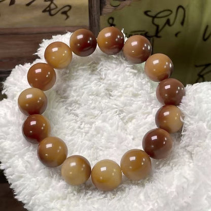 [NEW] H49-13mm Roast Caramel Round Bodhi|for Bracelet & Jewelry DIY making