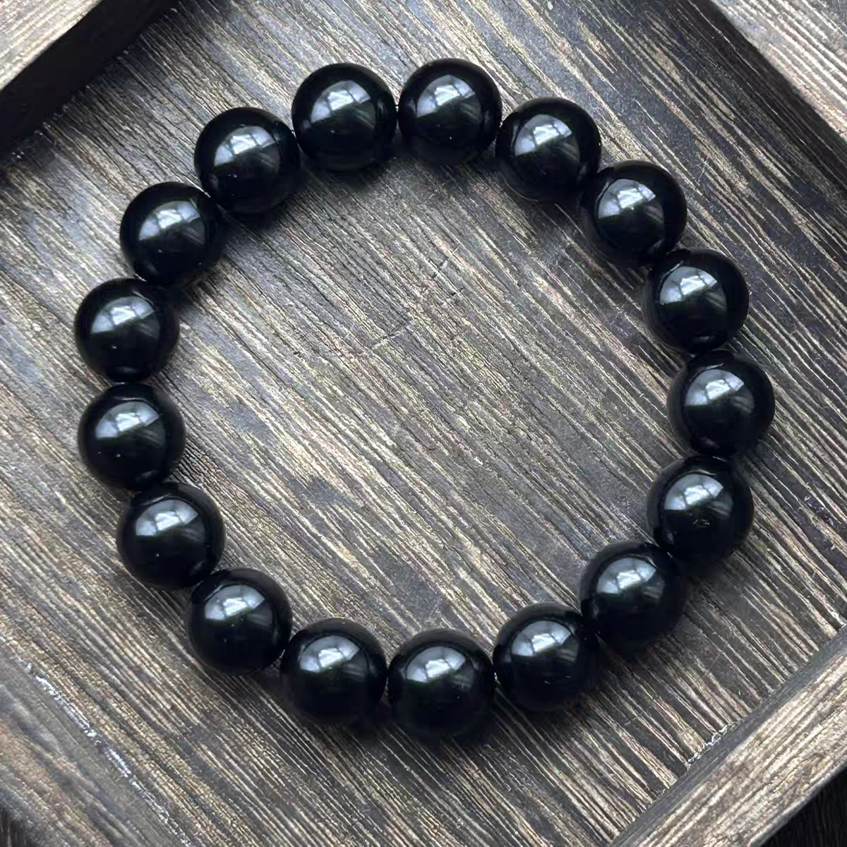 Black Natural Bodhi beads