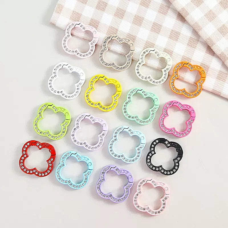 ✨【NEW】Cute Shape Spring Clasp | Alloy Keyring for DIY Handmade Charms