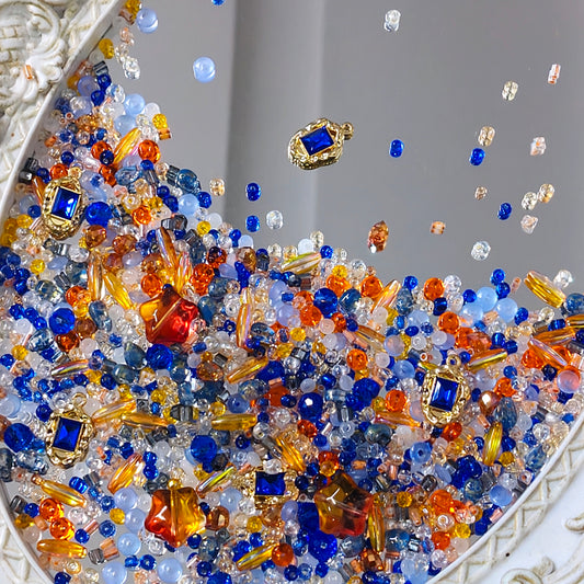 🧡【NEW】Seed Bead-Sunset Azure