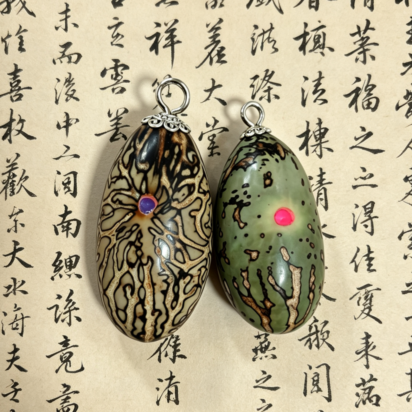 [NEW] Natural Thousand Eyes Bodhi Seed Pendant | Hand Polished Spirit Eye Amulet