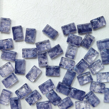 ✨【NEW】Ink Wash Slab | Double Hole Glass Beads for DIY Handmade Jewelry Crafts