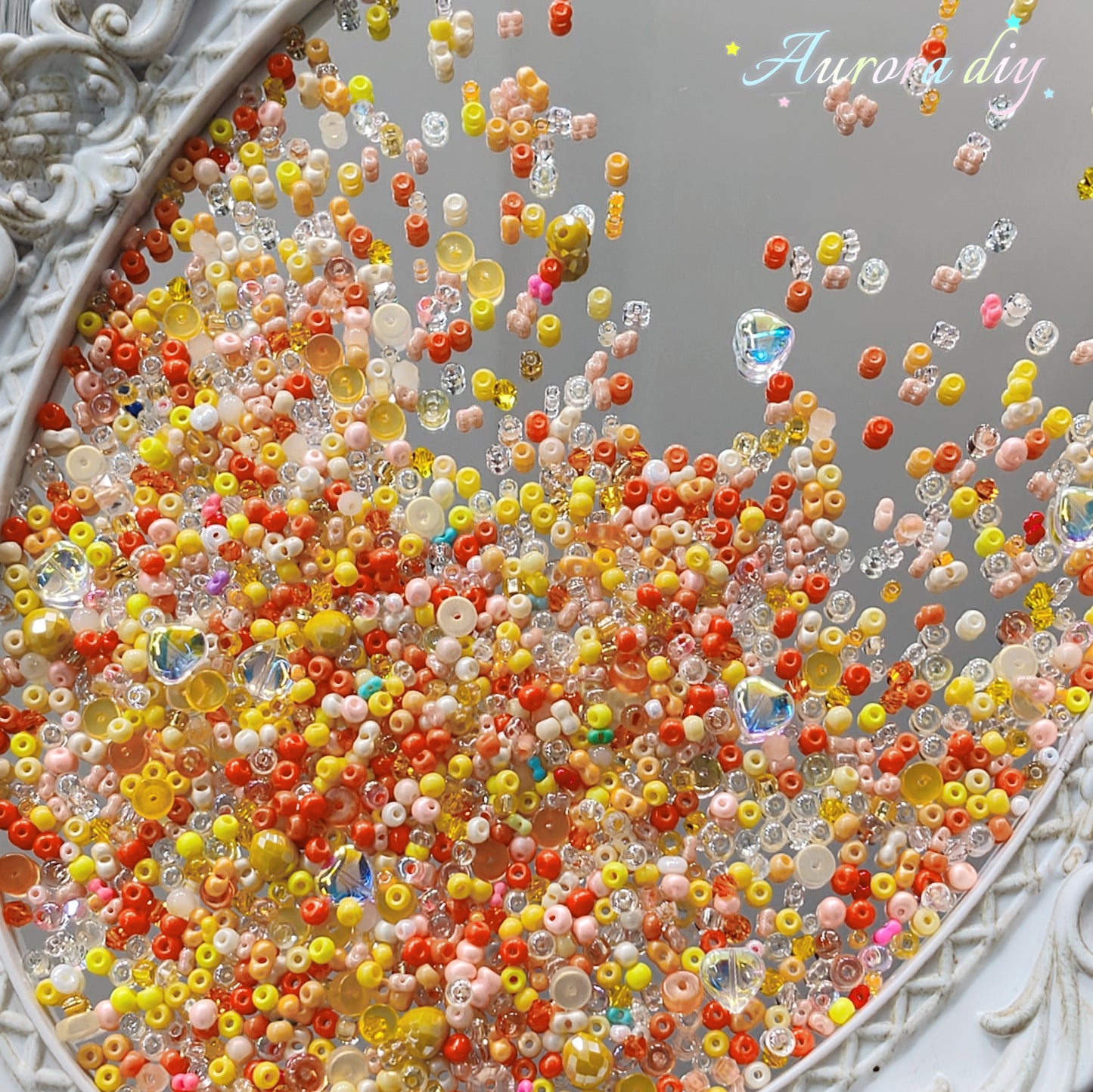 ✨【B5G1|NEW】Assorted Glass Seed Beads CollectionⅡ | 150g Per Box | Buy 5 Get 1 Free DIY Craft Beads