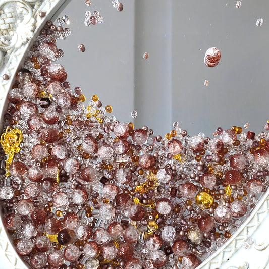 【NEW|B5G1】Aesthetic Mixed Glass Beads Collection | Buy 5 Packs Get 1 Free, 250g Per Pack, New Colors Updated Regularly