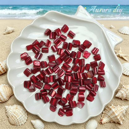 ✨【NEW】Iris Iridescent Mixed-Shape Mother-of-Pearl Shell Bulk DIY Craft Beads