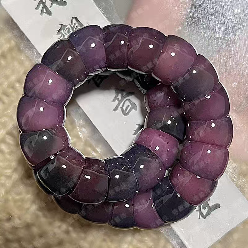 [NEW] F50-12mm Grape Purple Garlic Bodhi|for Bracelet & Jewelry DIY making