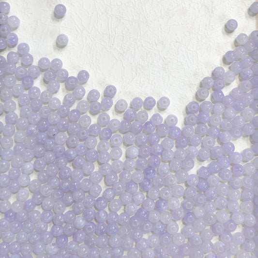 ✨【NEW】6mm Jelly Blend | Round Glass Beads For DIY Handmade Jewelry Craft Supplies