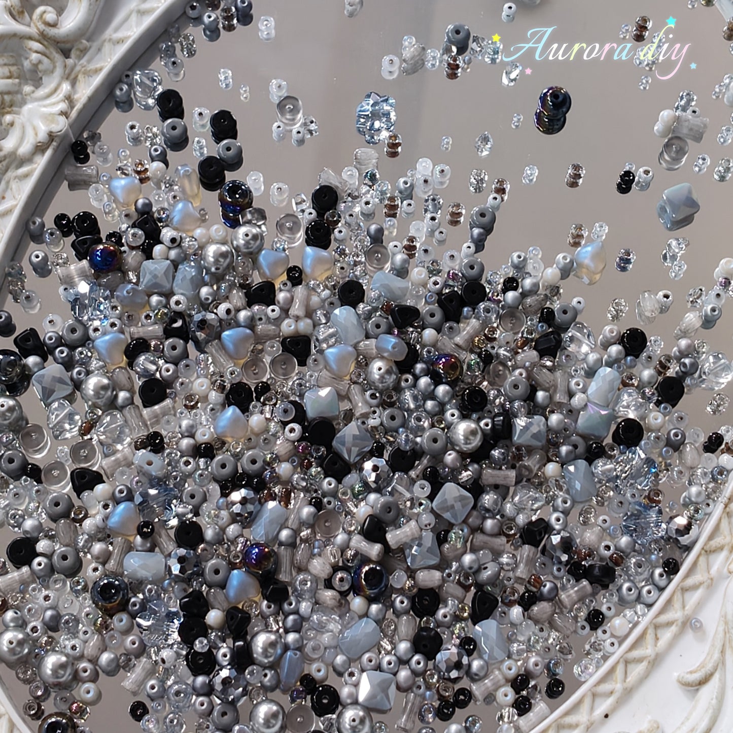 ✨【B5G1|NEW】Assorted Glass Seed Beads CollectionⅠ| 150g Per Box | Buy 5 Get 1 Free DIY Craft Beads