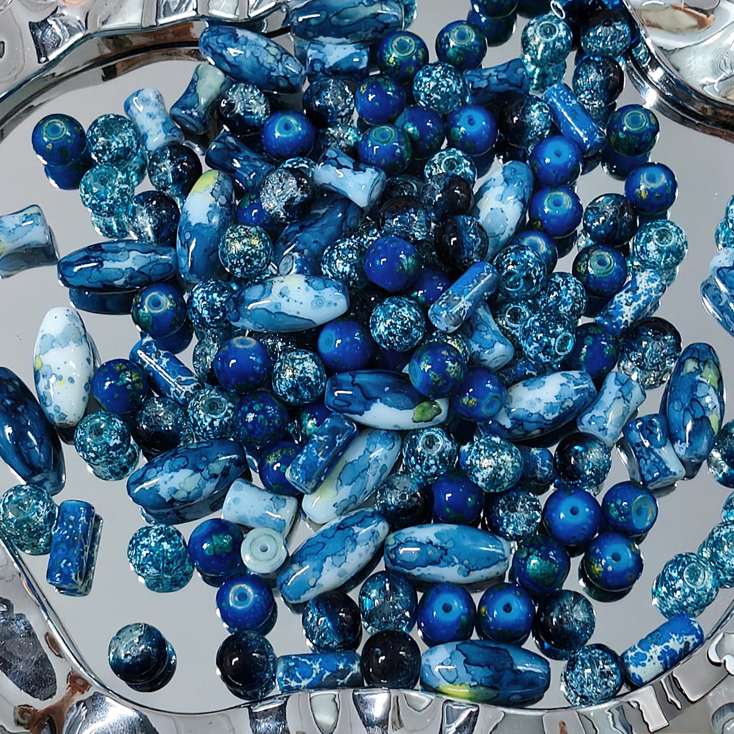 ✨【NEW】Glass-Azure Splash