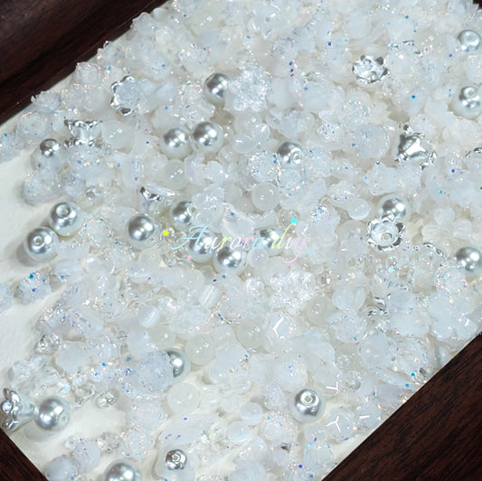 ✨【NEW|B1G1】Snow Floret Soft flowers Set