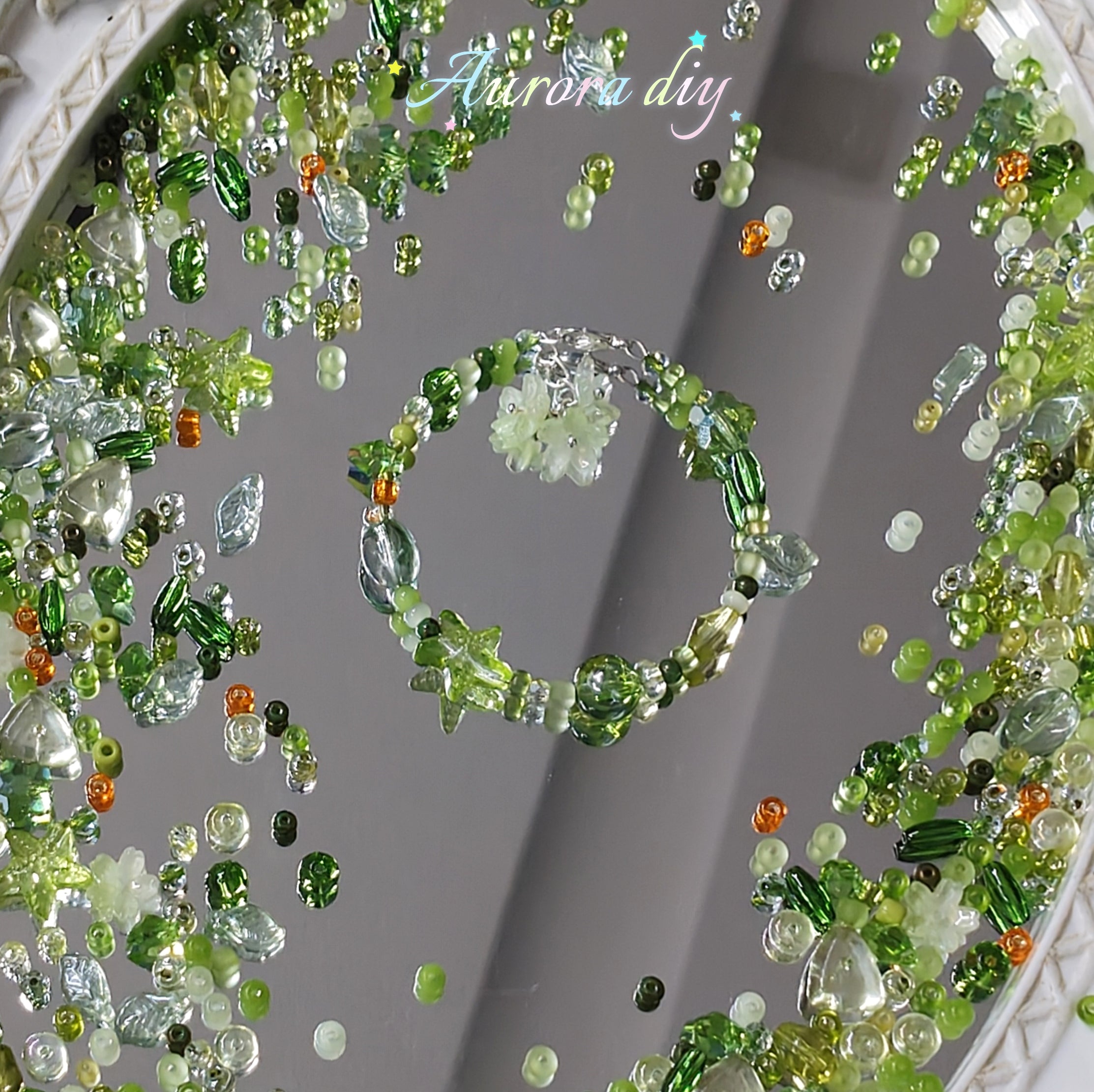 ✨【NEW】Seed Bead-Jade Grove