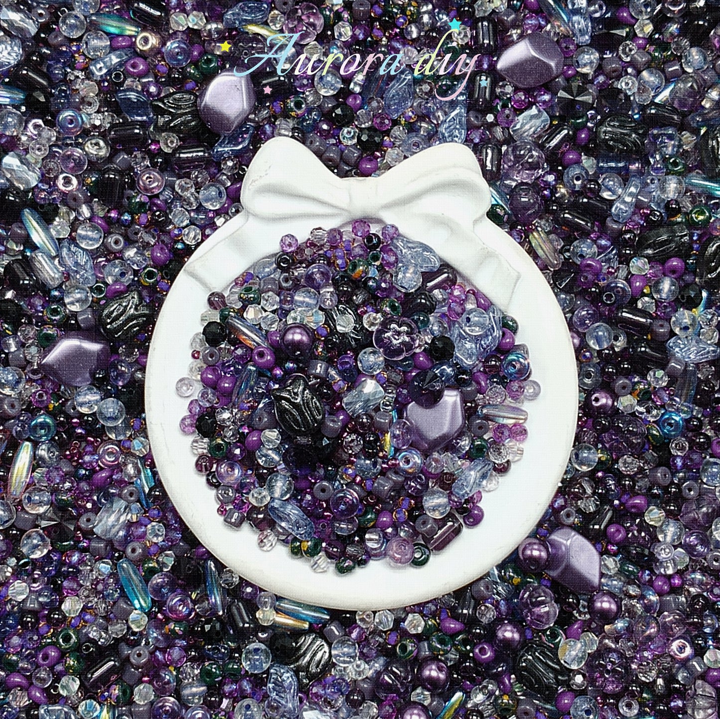 ✨【NEW】Seed Bead-Obsidian Violet
