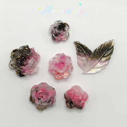 【B1G1】Noir Blush Soft flowers Set