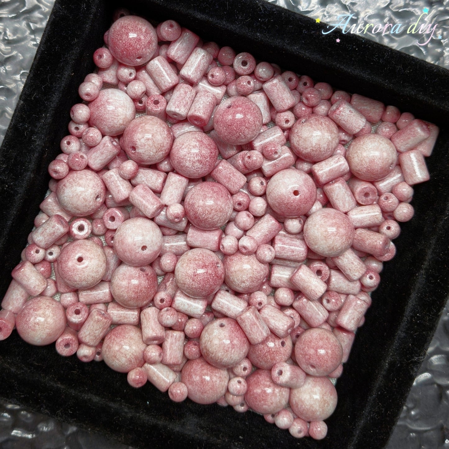 ✨【NEW】Mineral Wash Glass Bead Mix | Ideal for Bohemian Creations