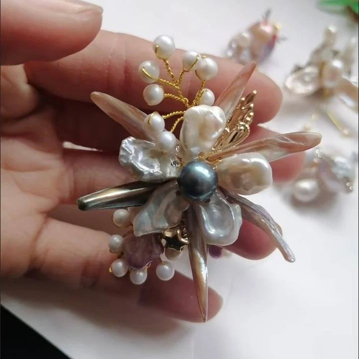 ✨【NEW】Iris Iridescent Mixed-Shape Mother-of-Pearl Shell Bulk DIY Craft Beads
