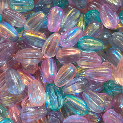 [NEW] Vintage Gold Inlay Czech Glass Beads