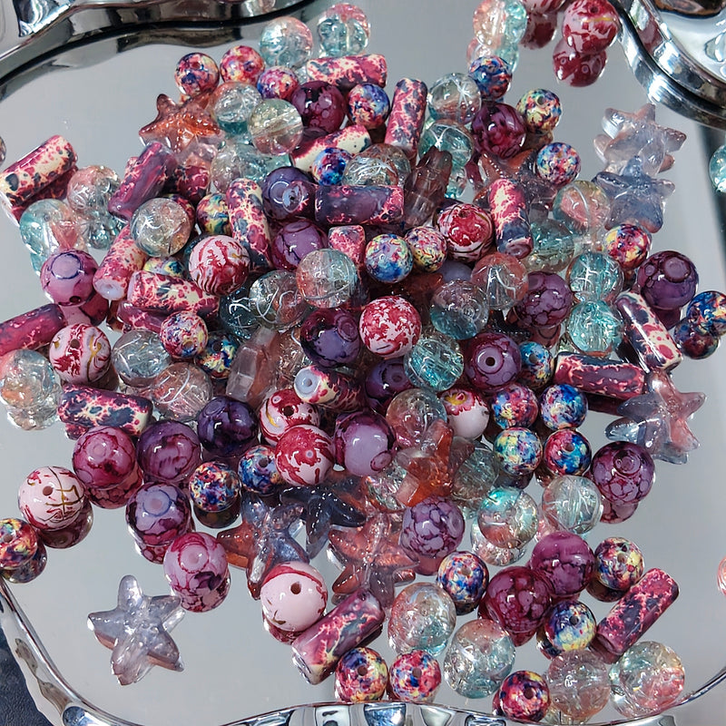 ✨【NEW】Bigger size Glass beads mix