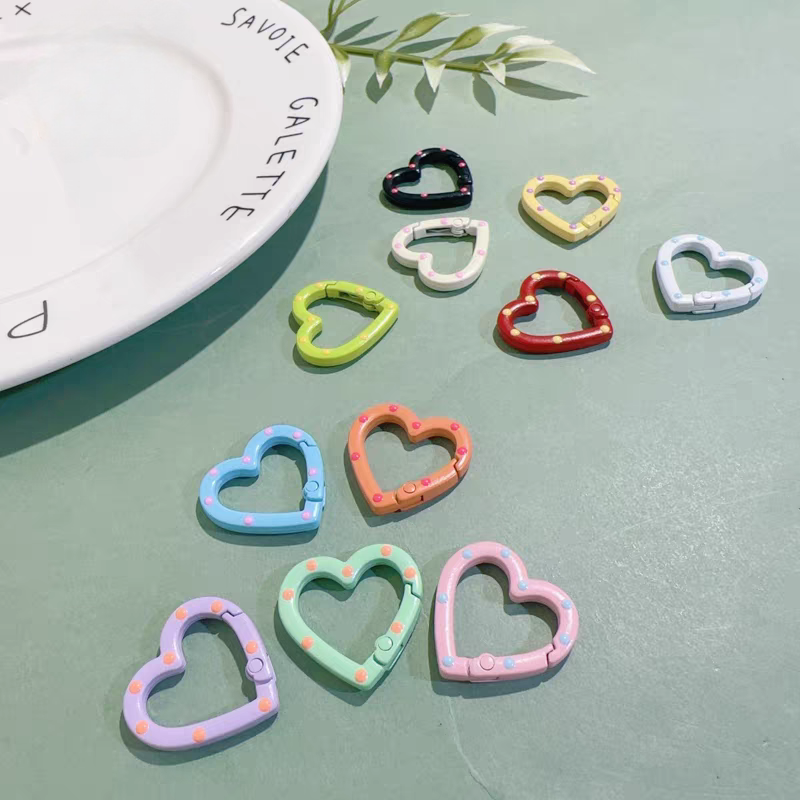 ✨【NEW】Cute Shape Spring Clasp | Alloy Keyring for DIY Handmade Charms