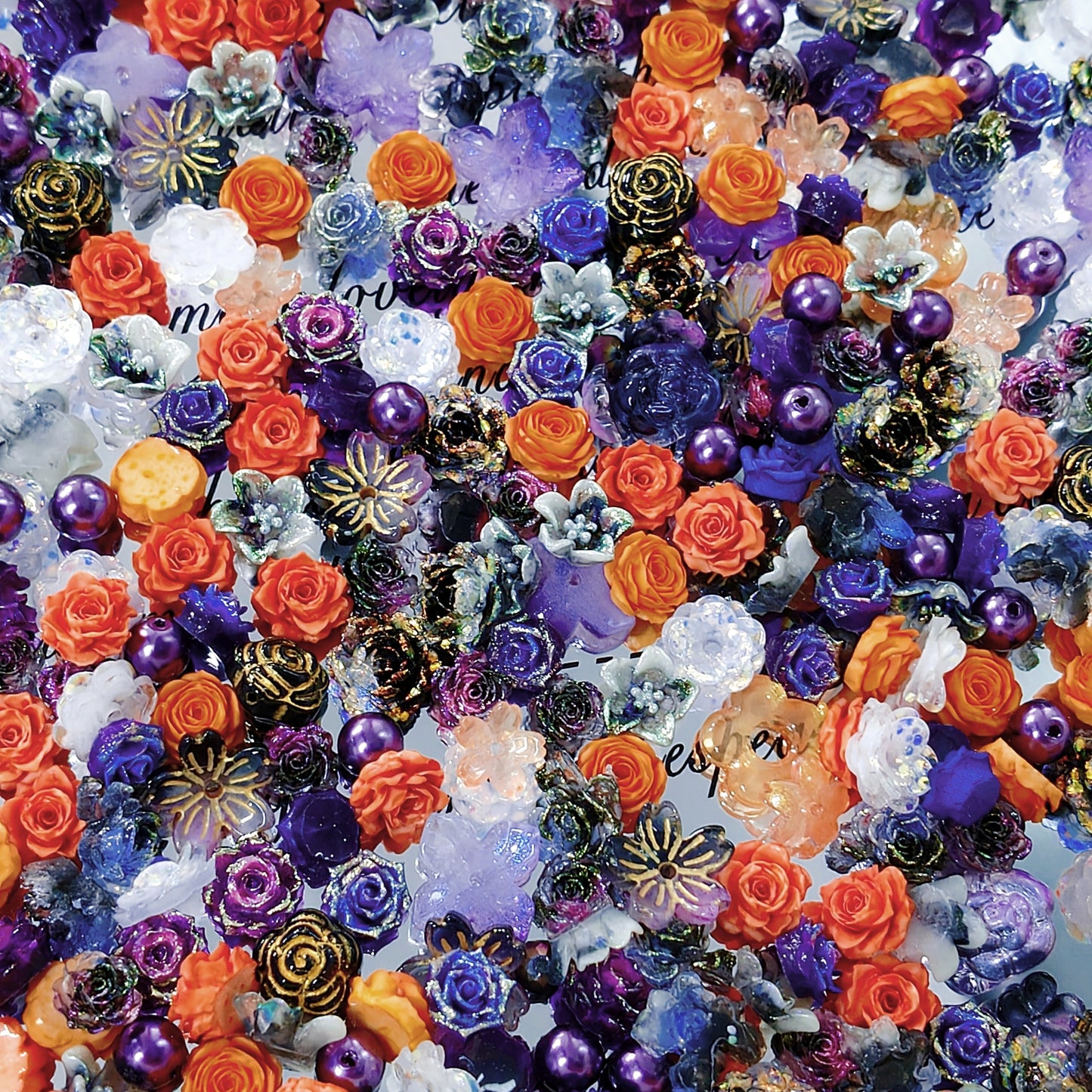 ✨【NEW】Halloween Bloom | Soft Flower mix for DIY Jewelry Making