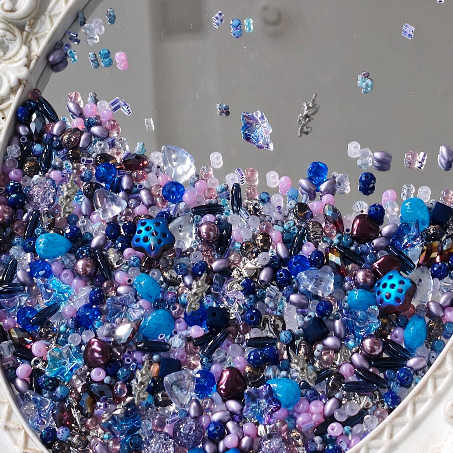 🩵【NEW】Seed Bead-Galaxy Veil