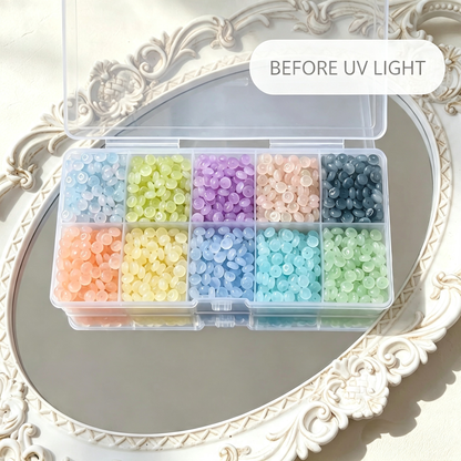 ✨【NEW】Color Changing Donut | UV Light Activated Glass Beads for DIY Crafts