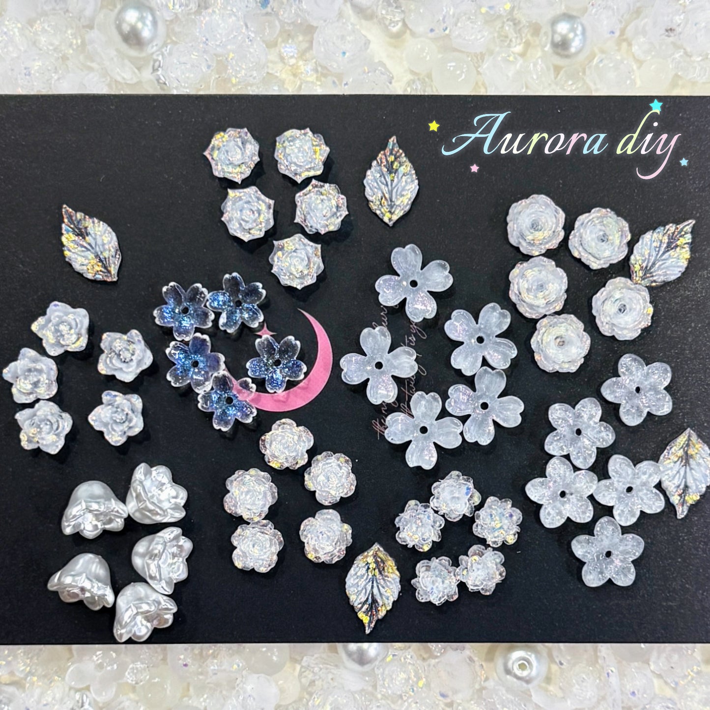 ✨【NEW|B1G1】Snow Floret Soft flowers Set