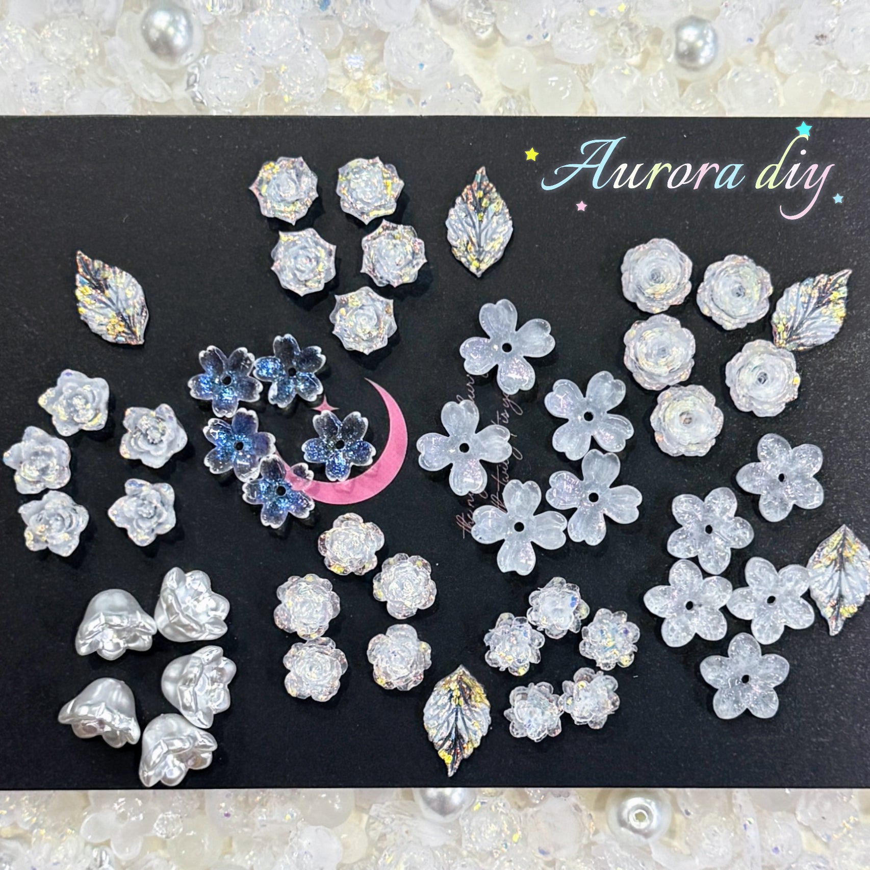 ✨【NEW|B1G1】Snow Floret Soft flowers Set
