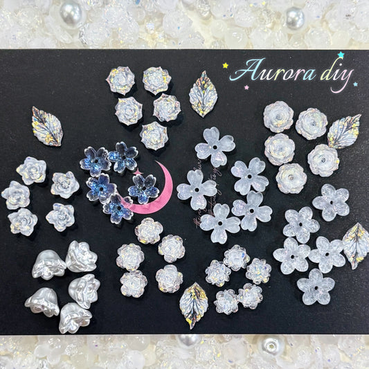 ✨【NEW|B1G1】Snow Floret Soft flowers Set