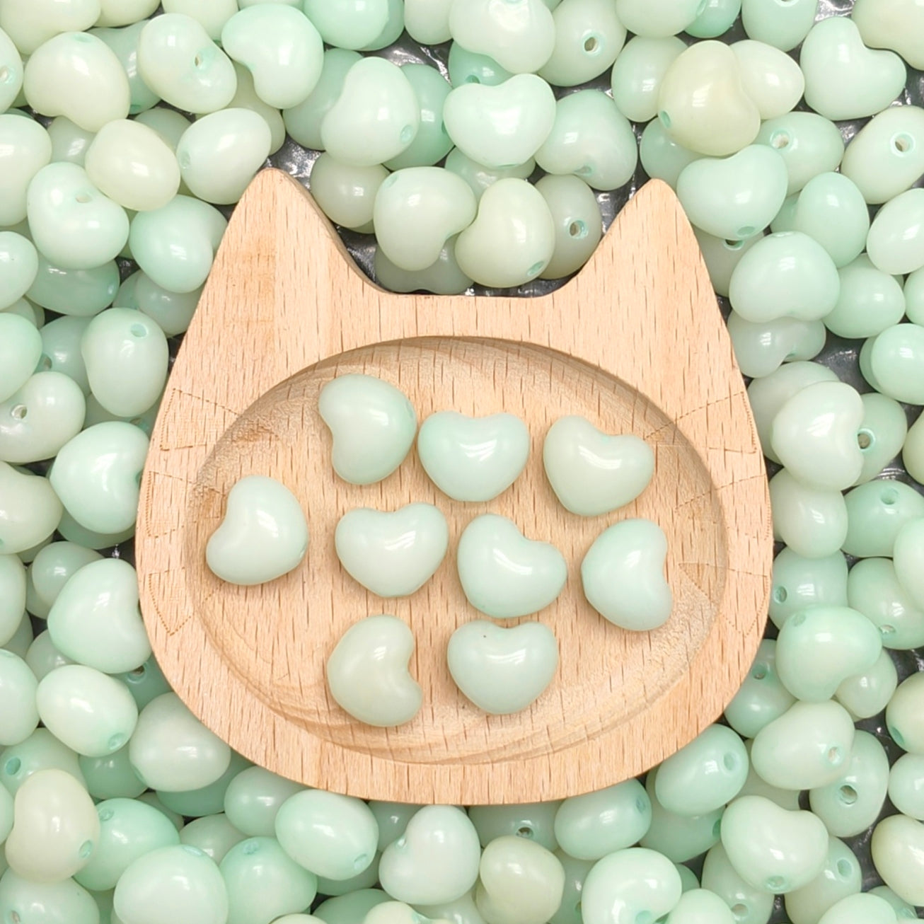 [NEW] Natural Bodhi Heart Beads